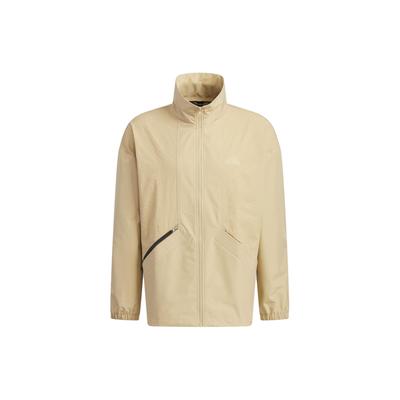 Fustl Jacket 8 Solid Logo Sports Casual Jacket Men Jackets Light-Khaki IM9083
