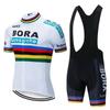 Cross-border Short-sleeve Bib Suit Bicycle Top Men Breathable