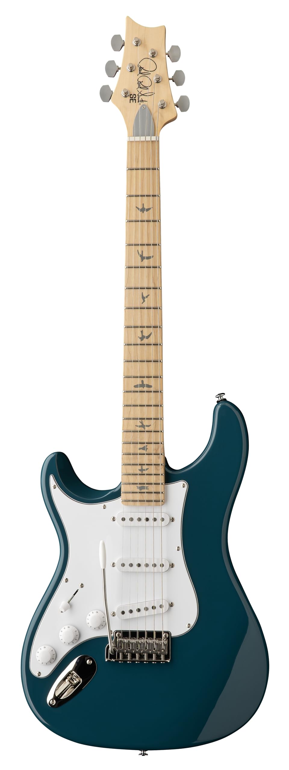 

SE Silver Sky Maple Lefty Nylon Blue