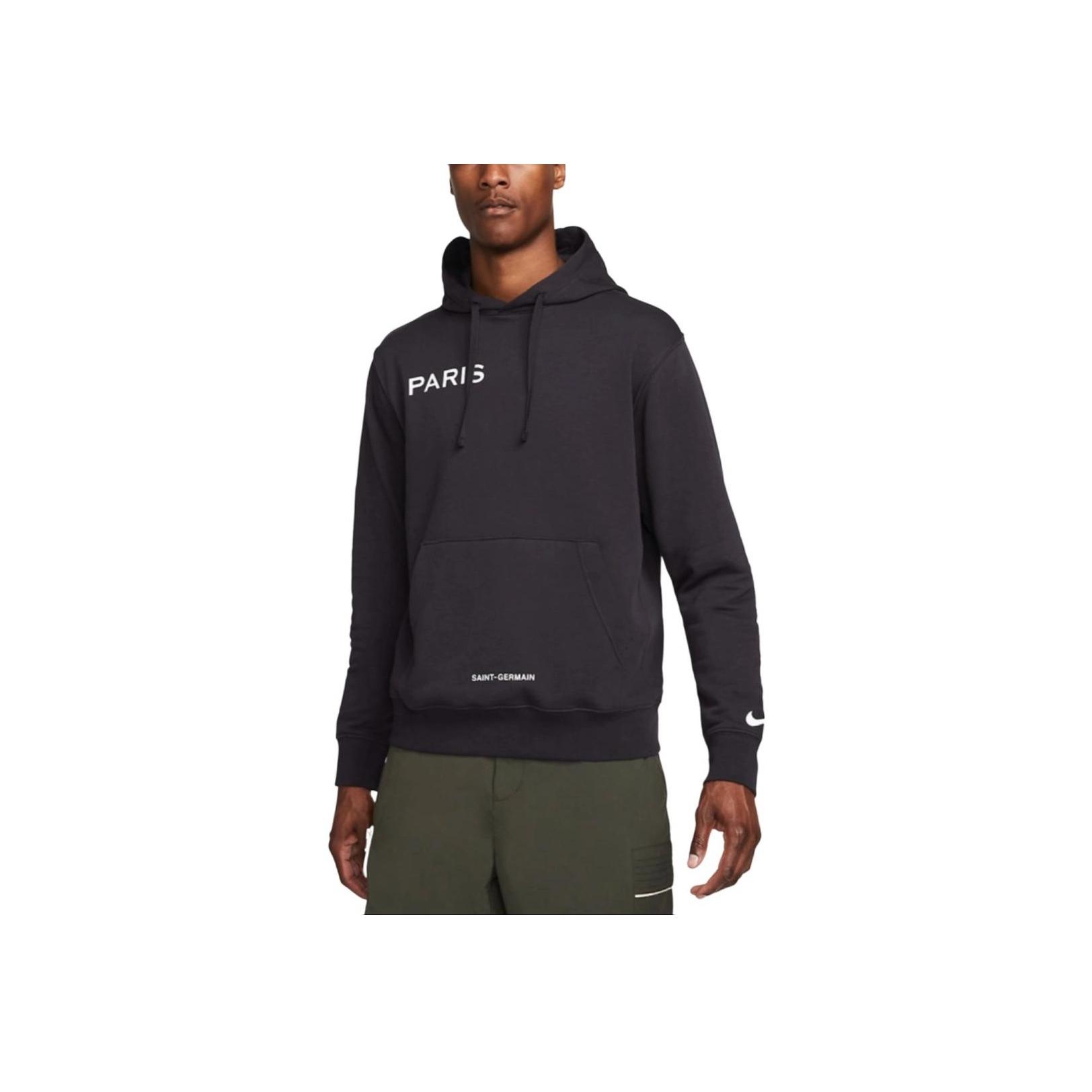 

Мужская толстовка с карманом Nike Kangaroo с принтом логотипа, черная DN1317-080 XL