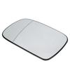 Heated Door Mirror Glass Convex Antifog 12V Clear View Replacement for Peugeot 307 407 RHD