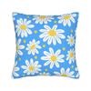 Pastel Daisy Floral Pattern Pillow Case Graphic Pillow Cover For Sofa Couch Bed Living Room Novelty Pillowcases