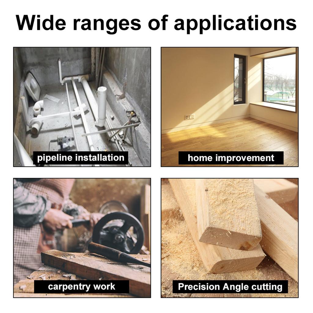 2in1 Functional Mitre Measuring Cutting Tool 85 180 degrees  Angle Adjustable Corner Clamp Wood Angle Clamps Holder and