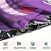 1Pc Gengar Print Flannel Blanket, High Quality Comfortable for All Seasons, Home Decor, Warmth and Comfort, Perfect for Christmas Gifts