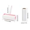 Sticky Roller Pet Hair Lint Roller Ergonomic Handheld Debris Remover With Adhesive Sheets For Clothes Laundry Furniture Bed Car