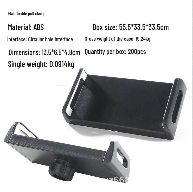 

Portable Phone & Tablet Stand with Double Clip for 4-12.9 Inch Devices