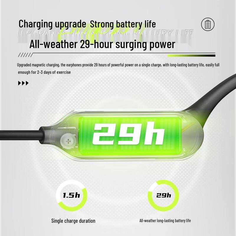 Langsheng AirWave Open-Ear Sport Neckband Earphones