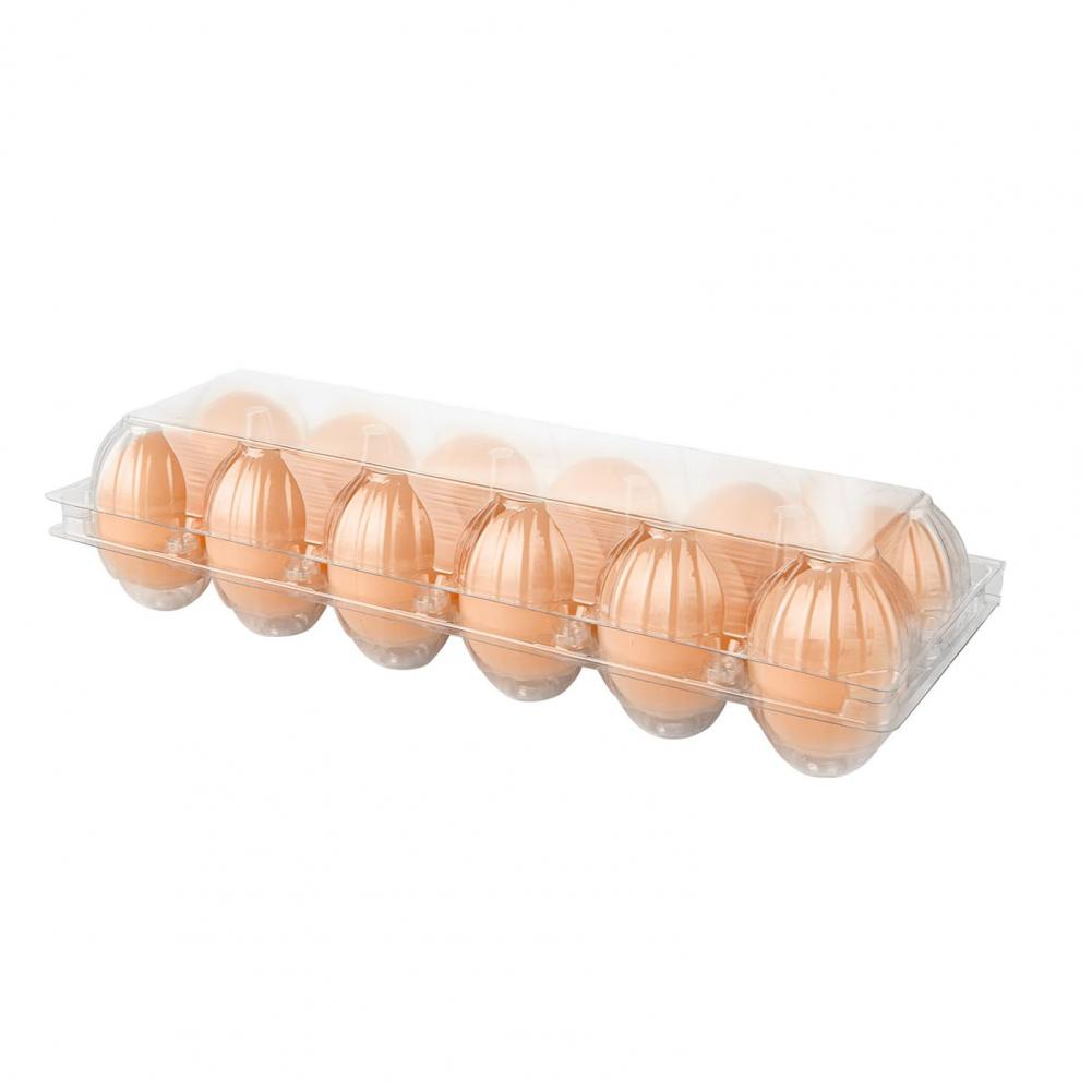 Farm Egg Display Case Secure Fasteners Egg Container Reusable Plastic Egg Cartons for Home Ranch Market Display Bulk for Farm