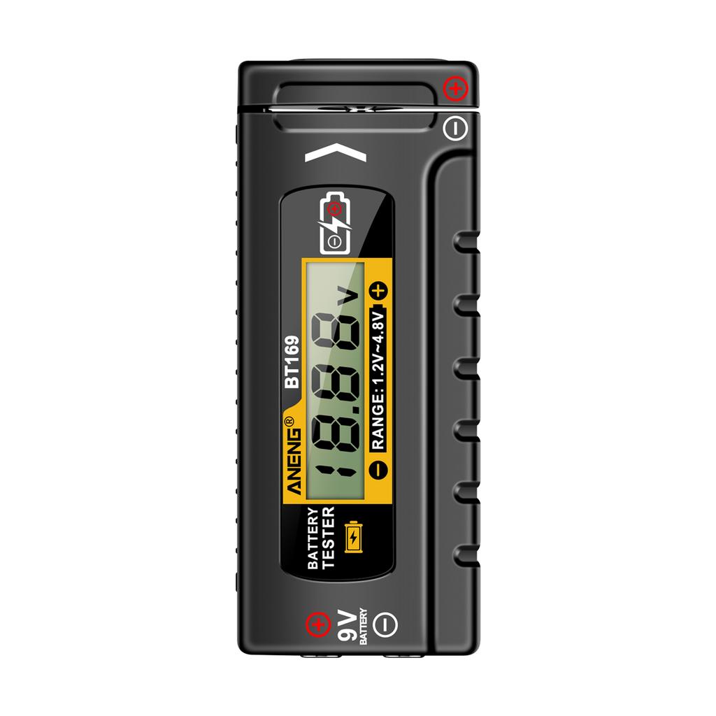 Batterietester Batteriedetektor Batteriestandsprüfer Einfaches Schieben und Ziehen Batterieerkennung mit