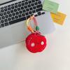 Plush Pouch Cartoon Bag Pendant Fruit Dolls Coin Purse Creative Plush Earphone Bag  Women