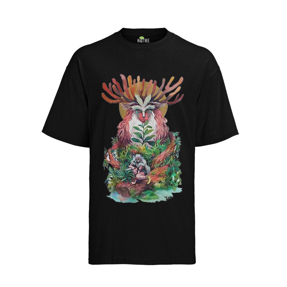 

Princess Mononoke Forest God Shirt Geek Otaku T-Shirt Mens Anime Manga Comic XL