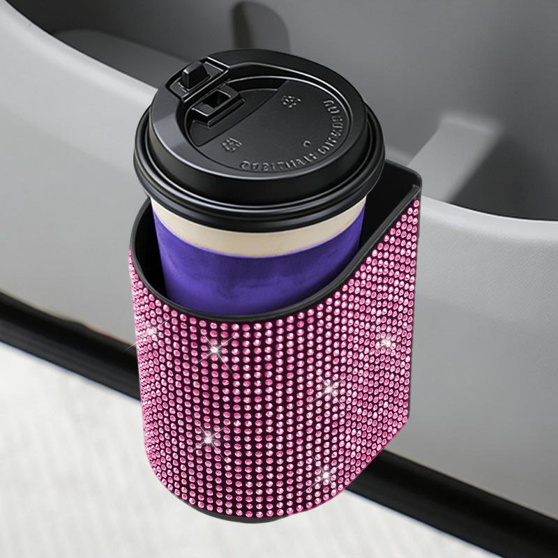 Car Door Cup Holder Didmond Universal Back Clip Design Drink Rack Storage Bin Seat Back Water Cup Box Organizer Pocket For Women