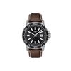 SUPERSPORT Quartz Movement Men's Watches Watch 44mm Black Dial Stainless Steel Case Genuine Leather Strap T125.610.16.051.00