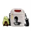 Stranger Things Canvas atmungsaktive kleine quadratische Tasche mit diagonalem Muster
