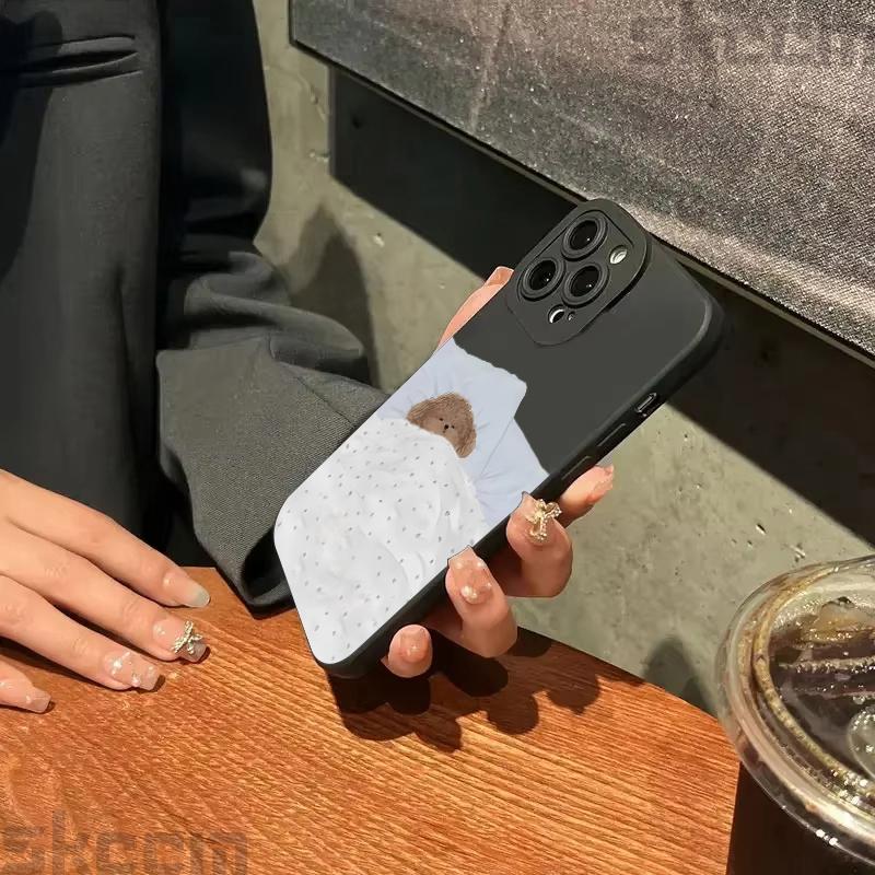 Cute Dog Cat Couple Phone Case For Samsung Galaxy A15 A35 A54 A55 S25 S24 S23 S22 S21 Ultra Plus S20 FE Shockproof Soft Cover