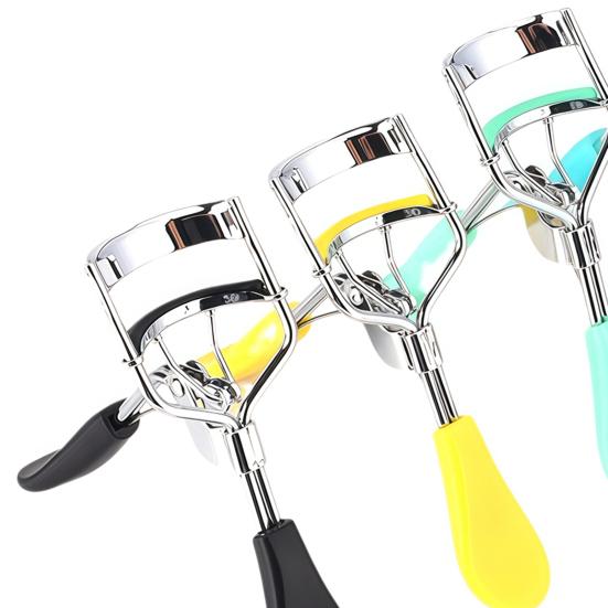 Mini Eyelash Curler with Non-slip Handle Women Precision Eye Lash Curler Natural Long Lasting Professional Beginner Lashes Curling Tools