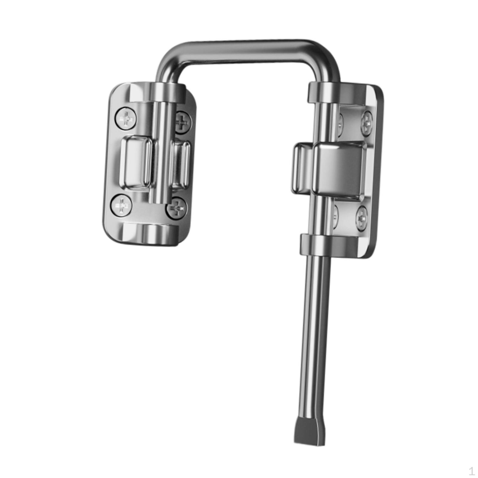 

Bolt Gate Latch Hardware for Easy Installation Door Lock Home Garage Steel