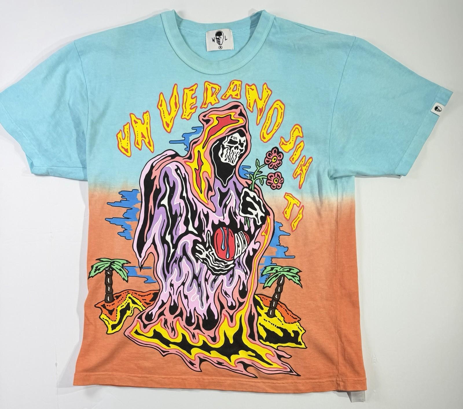 Warren Lotas Grim Reaper Un Verano Sin Ti Medium Made in USA Unisex T-Shirt S