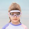 Kids Swimming Goggles Waterproof Adjustable Silicone Child Swim Glass Anti-fog UV Protection Big Frame Eyewear with Case