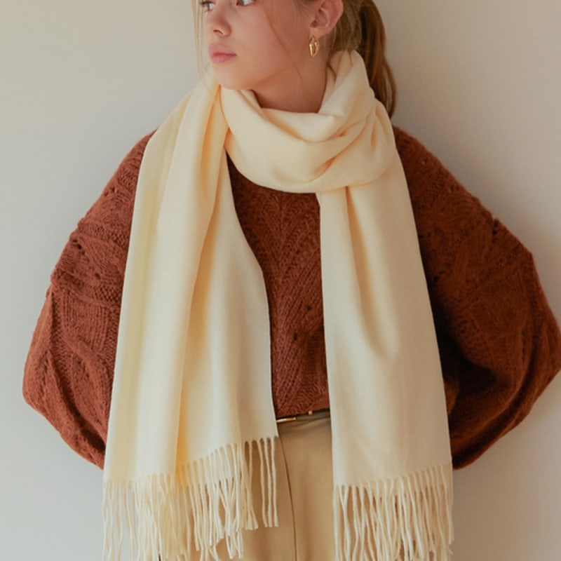 

J.LARUEN Базовый шарф (10 цветов) dark gray