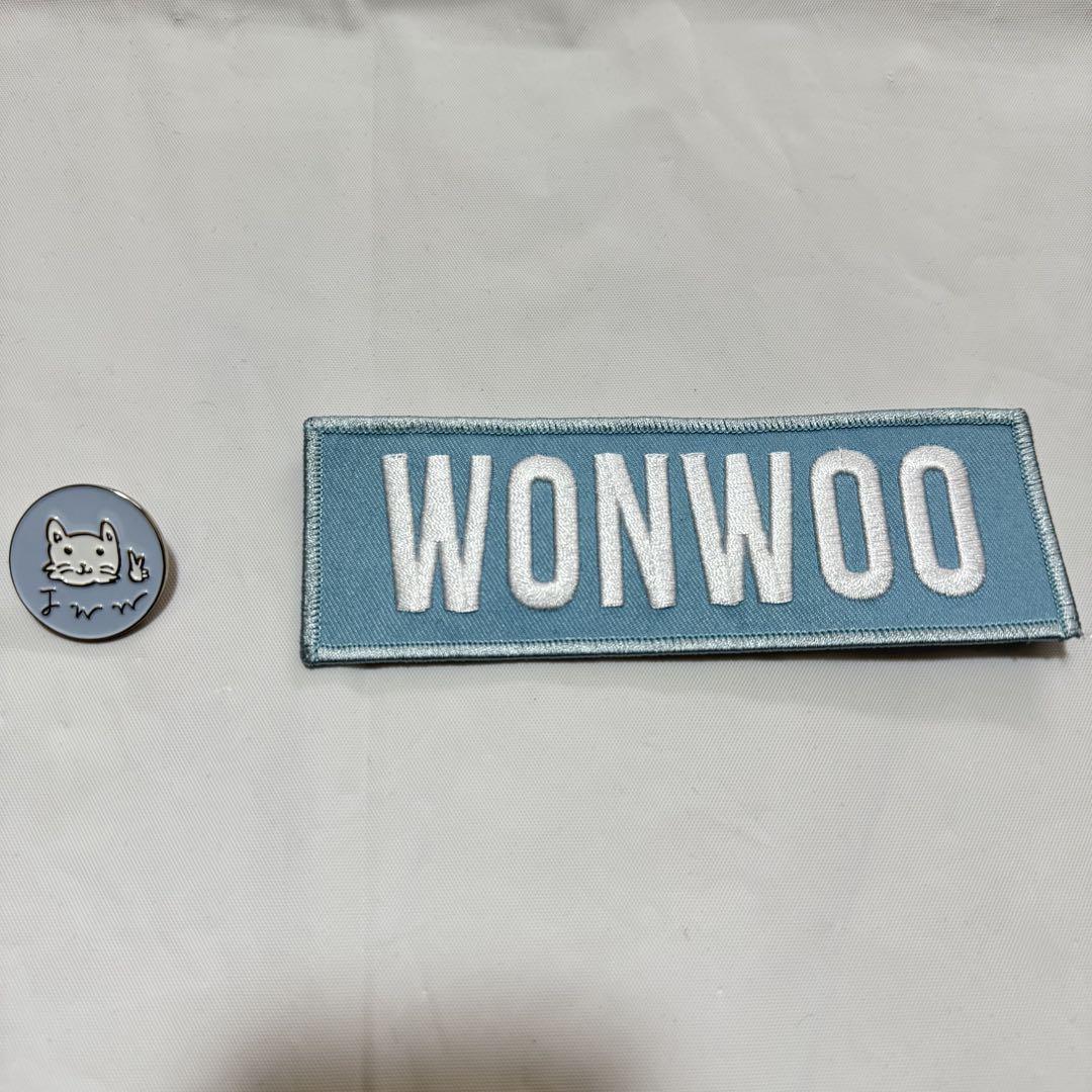 

[USED] SEVENTEEN Wonwoo 2019 Name Patch