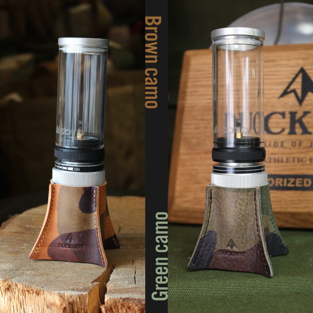 DUCKNOT HINOTO Stabilizer Case, Base Cover, Stand, SOTO, Made in Japan (Cigarette/Italian Leather)