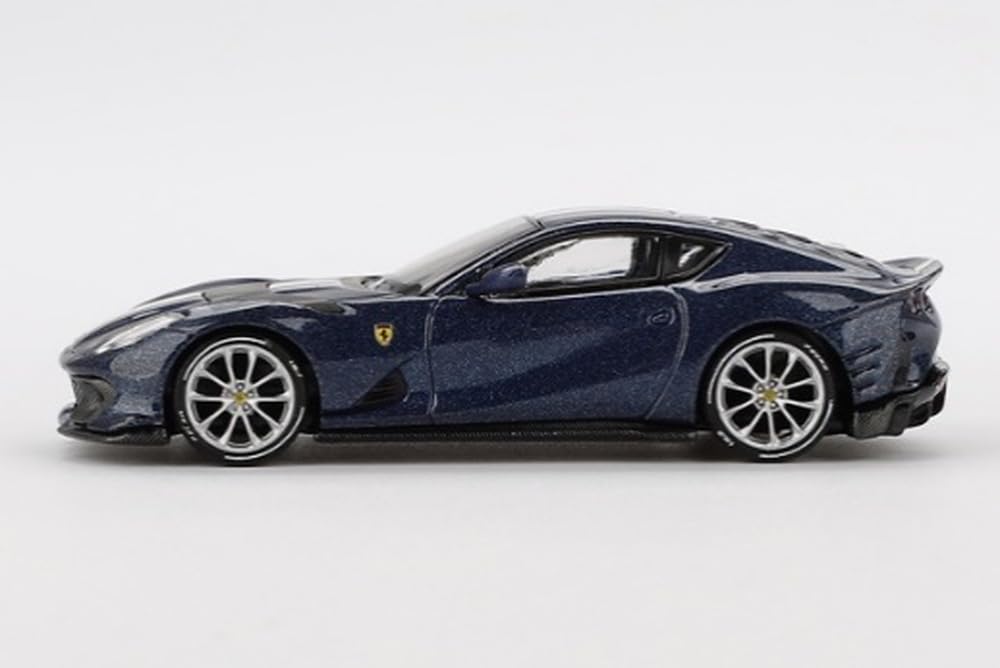 BBR Scale Ferrari 812 Competition Blue Tour De France Finished Model 1/64 (BBRFER64011)