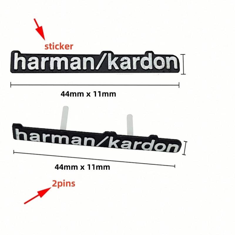 4/10/20 pièces Métal de Haute Qualité harman/kardon Haut-Parleur Hi-Fi pour Voiture Haut-Parleur Audio Badge Emblème Stéréo Autocollant Accessoires de Style pour Voiture