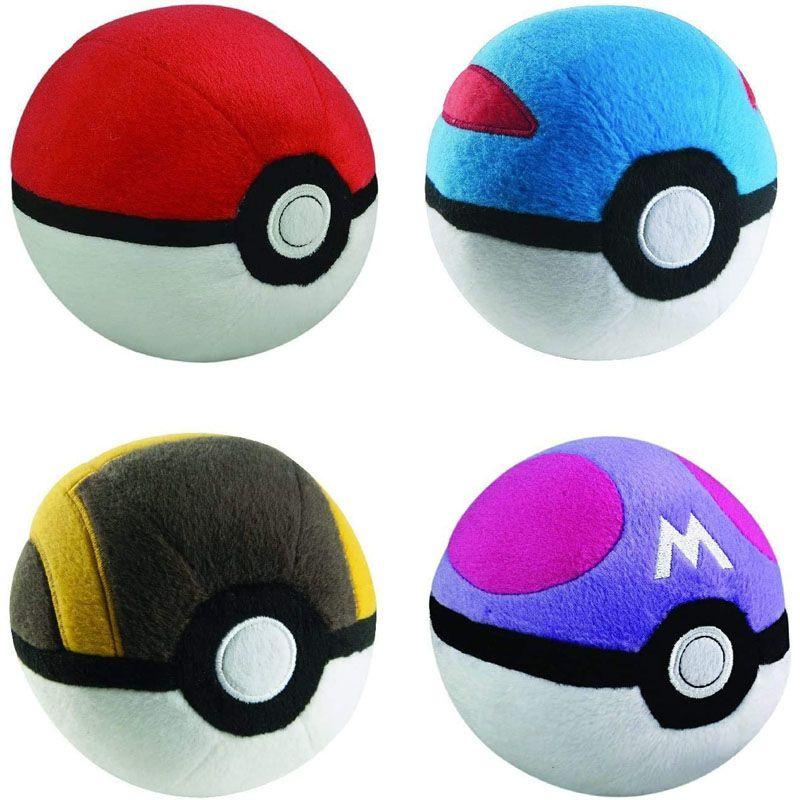 Entzückendes 4,7" Pokemon Pokeball Plüsch Stofftier für Kinder