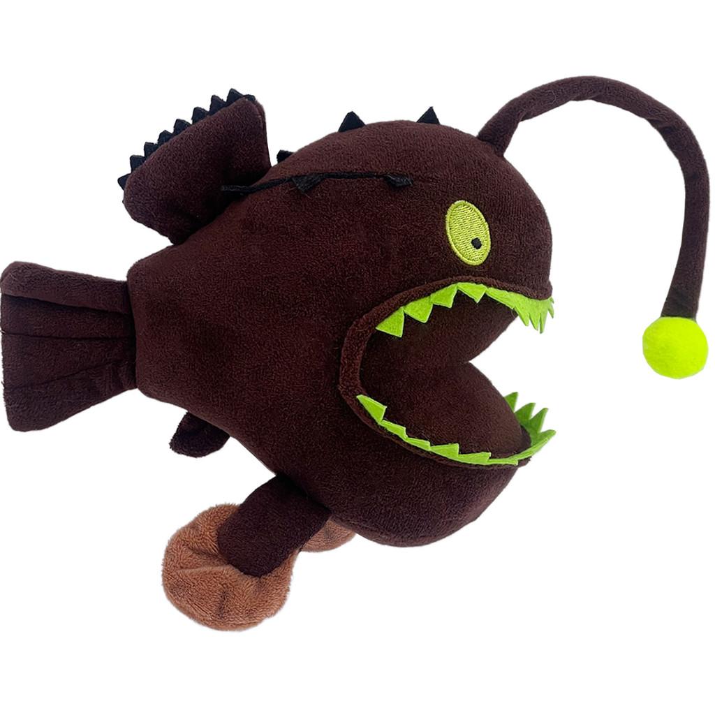 Melanocetus Johnsonii Plush Fish Toy With Soft Crystal Cotton For Kids And Collectors