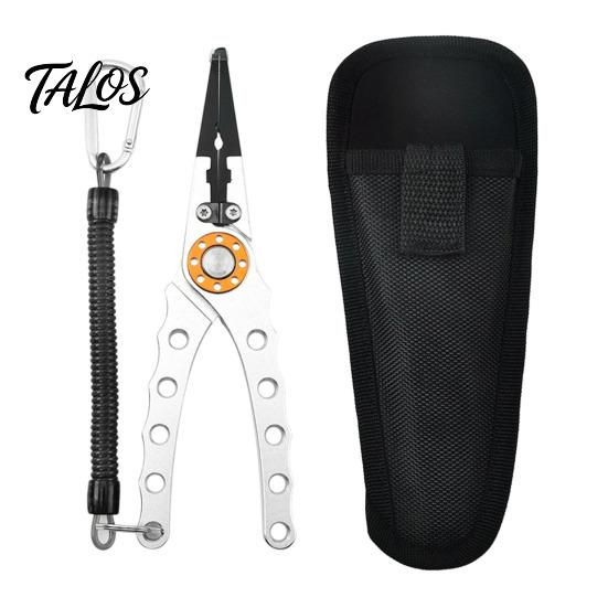 Fischerei Sprengringzange Aluminiumzange, Salzwasserbeständiges Surf Tackle Werkzeug, Geflochtene Outdoor-Zubehör LeinenSchneider Und Öffner für Hakenentferner