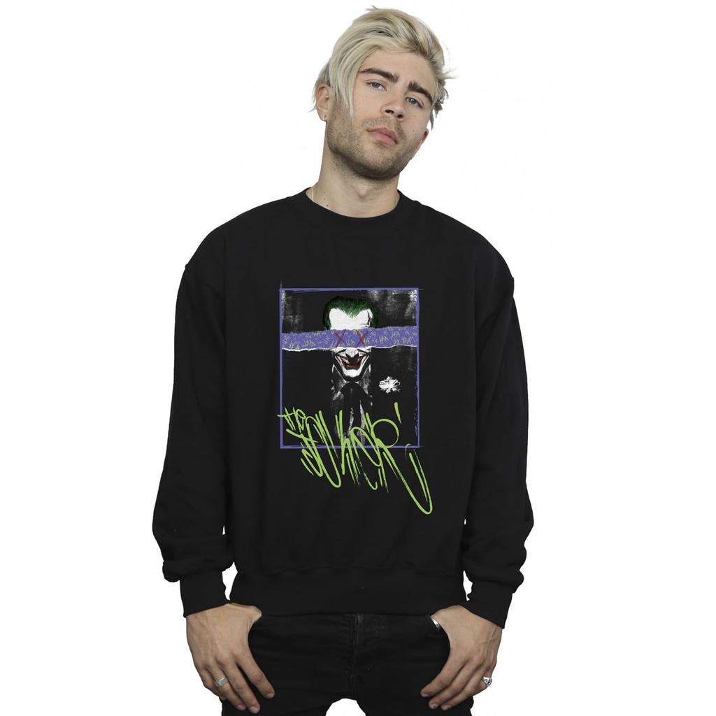 Batman Herren-Sweatshirt mit Joker-Poster