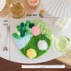 Moss Coaster Rug Kit: Beginner-Friendly Mori Style Doormat Gift Set