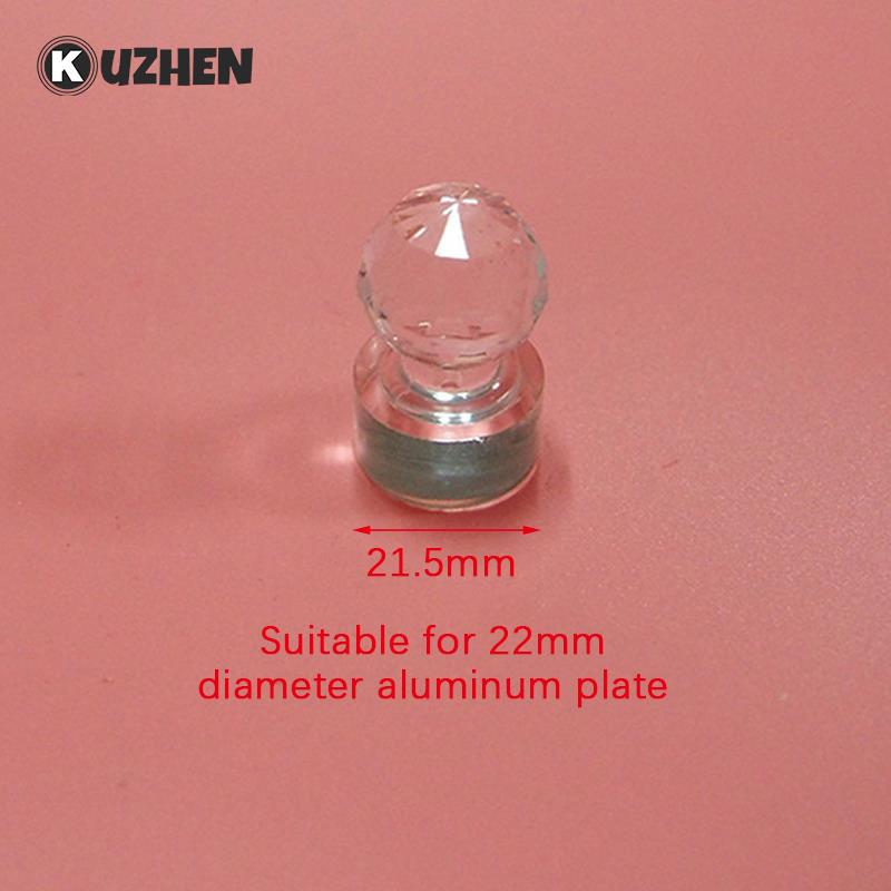 

1pc Acrylic Powder Press Stamp Tool Makeup Eyeshadow Foundation Highlighter Repairing Tool Powder Press Stamp Mold