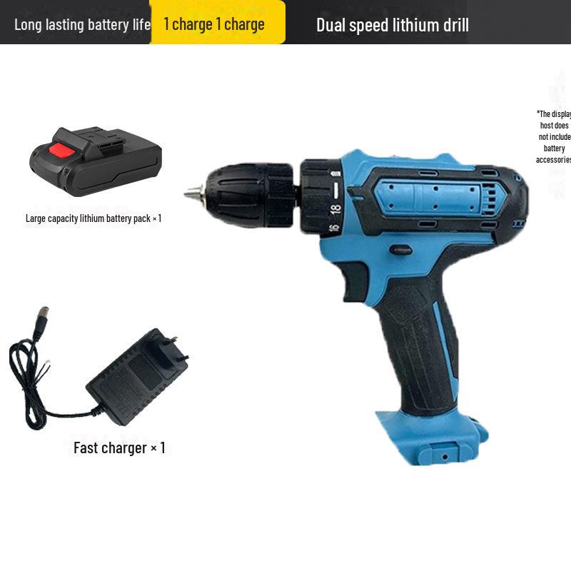 Elektro-Bohrschrauber-Schlagschrauber-Set mit zwei Geschwindigkeiten