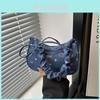 Summer Sweet Girl Handbag With Bear Bow Hello Kitty Floral Pattern For Daily Casual Use