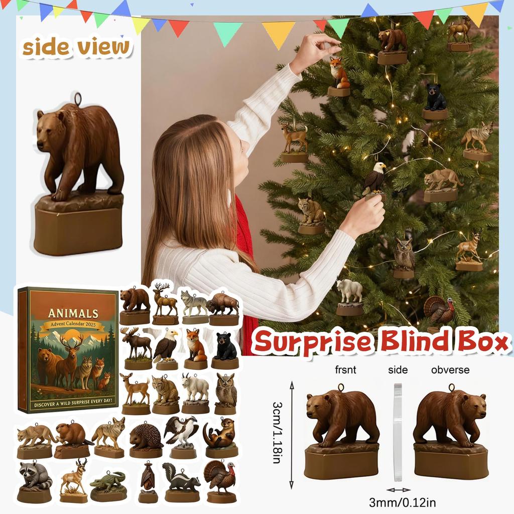 De Aftelkalender bevat 24 cadeaus, Aftelkalender en Verrassingscadeau