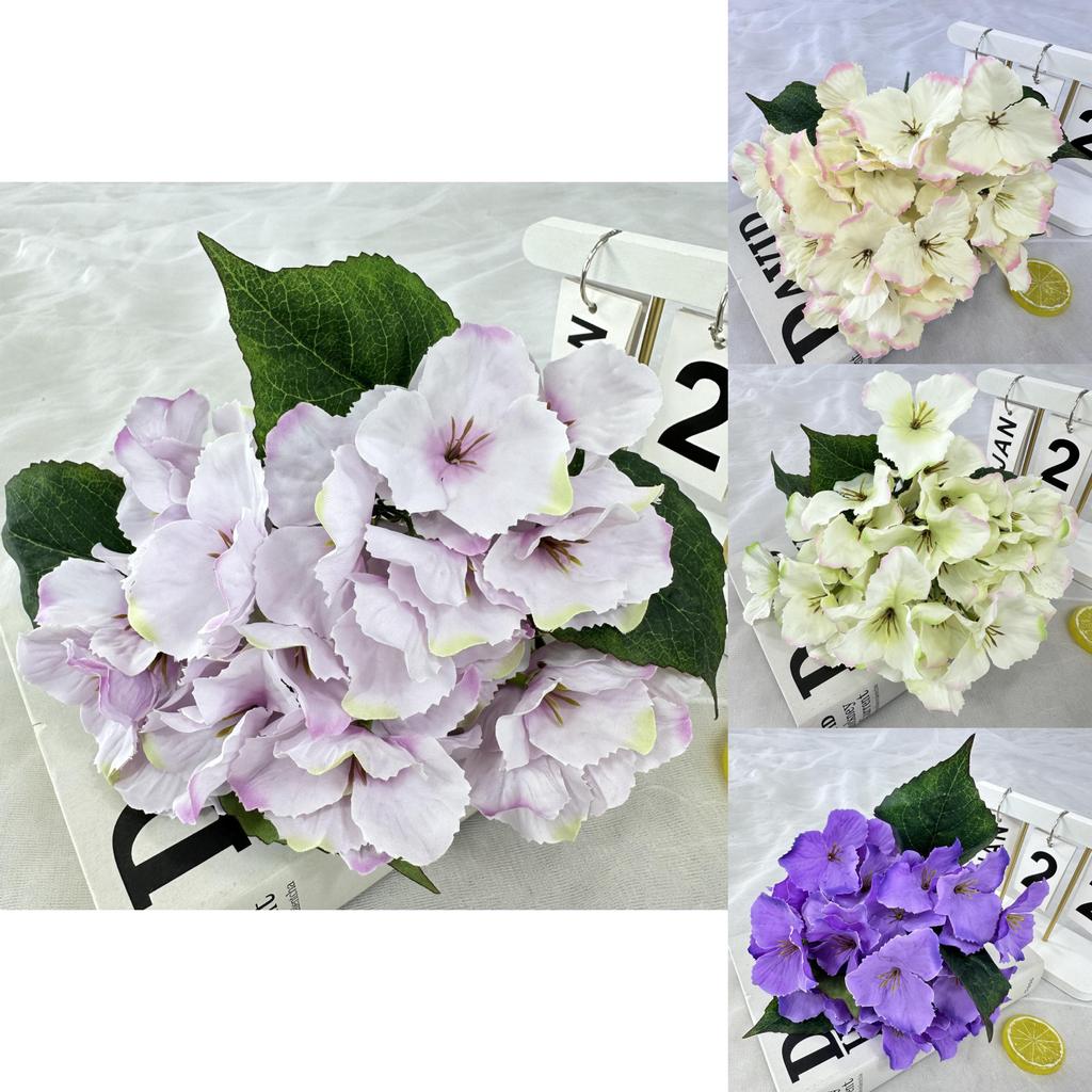 Silk Flower Hydrangea Decor Wedding Photography Props For Home And Events