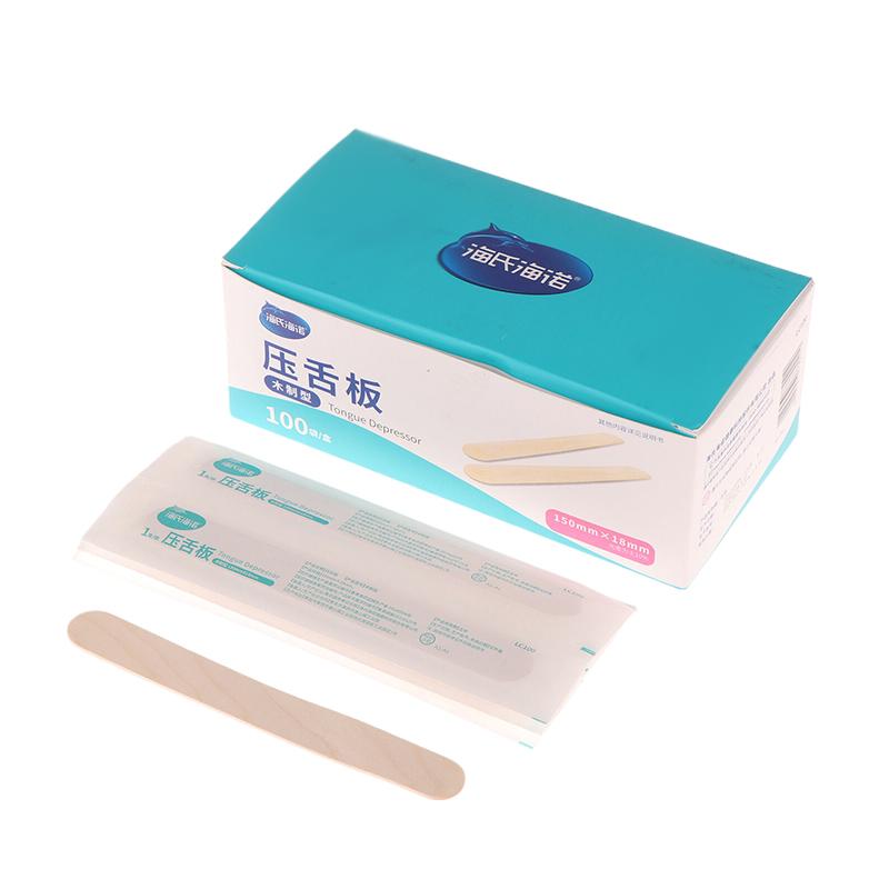 Medical Disposable Tongue Depressor For Oral Examination Children Oral Muscle Training Stick Depilation Spatula Wax Sticks