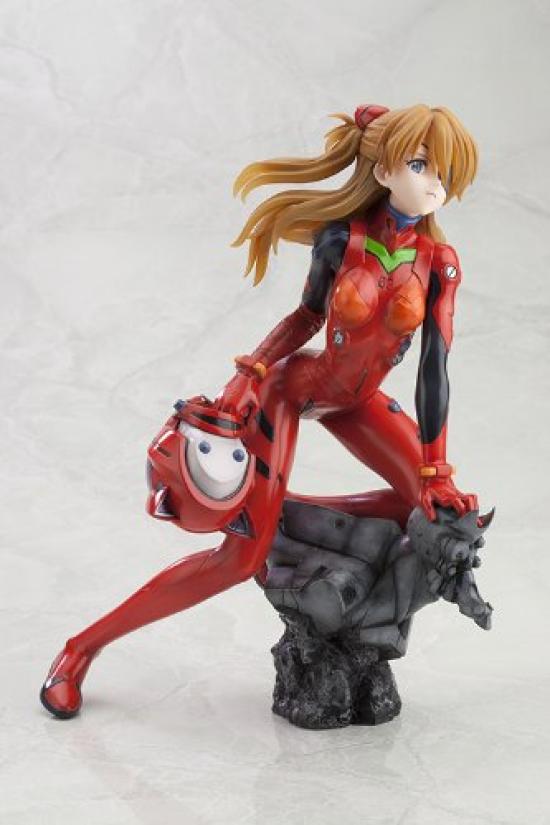 Kotobukiya You Can Redo Shikinami Asuka Q Scale PVC Figure Evangelion 3.0 (Not) Langley ~Plugsuit Ver.~ 1/6 Pre-painted