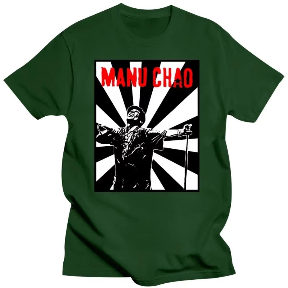 Manu Chao T Shirt Manu Chao Mano Negra Music Rock and Roll Reggae France