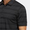 Adidas Striped Casual Sports Short Sleeve Polo Shirt Men Tops Black H56794