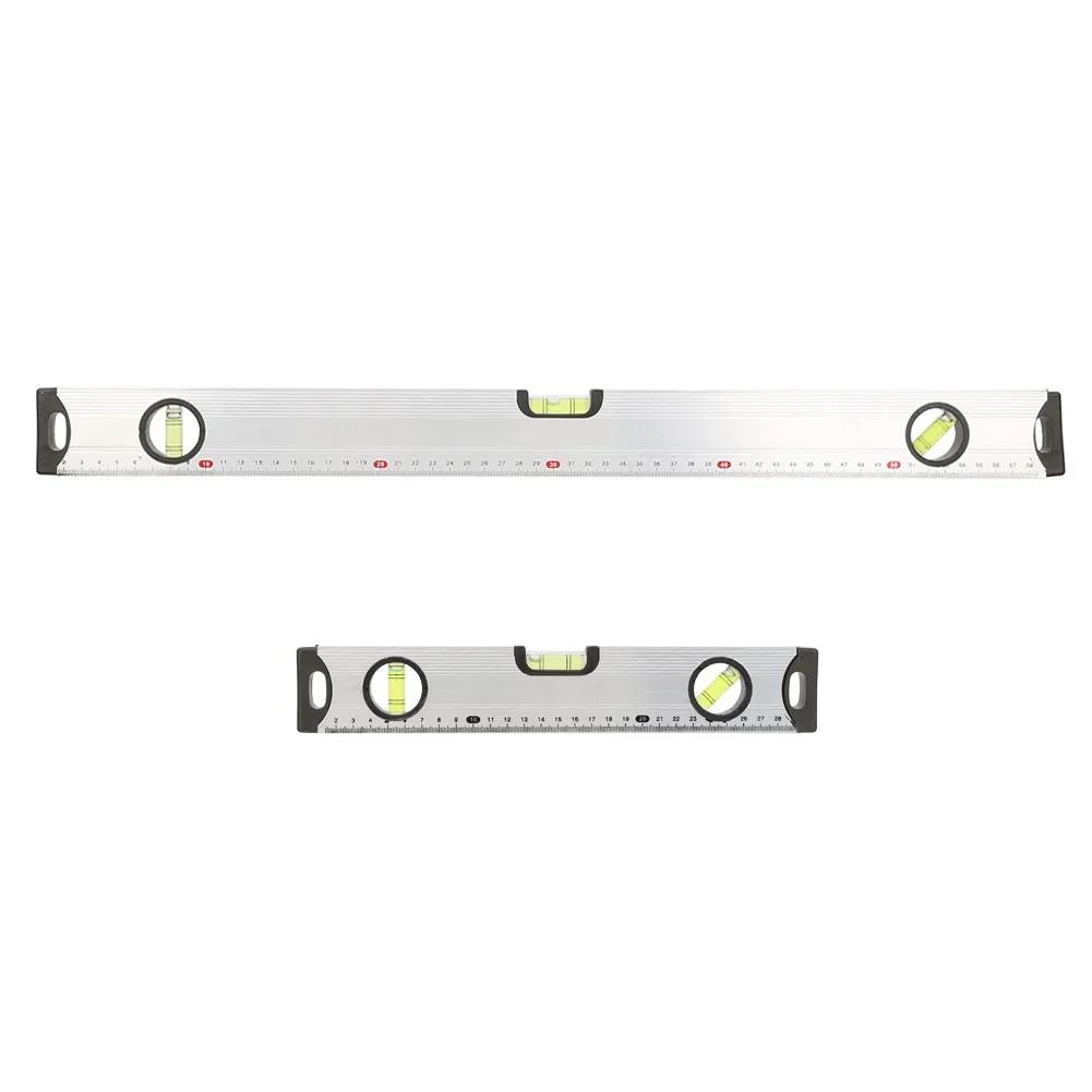 Vattenpasslinjal 30/60 cm Aluminiumlegering Vattenpasslinjal Mätverktyg Magnetisk Vattenpasslinjal Vattenpassmätare