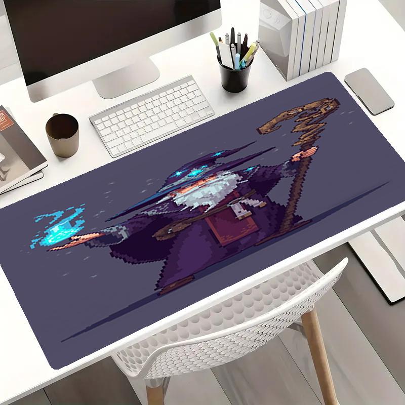 Wizard Theme Mouse Pad, Non Slip Rubber Base, Multifunctional Office & Home Decor, Perfect for Workspace Personalization.