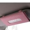 Car Tissue Box Towel Sets Car Sun Visor Tissue Box Holder Auto Interior Storage Decoration For BMW Car Decor Accessories NEW