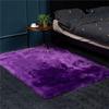 Nordic Style Plush Living Room Carpet - Cute Full Coverage Imitation Wool Rug for Bedroom & Sofa Area.