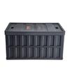 Faltbare Aufbewahrungsboxen mit Deckel, 65L 3er-Pack, Zusammenklappbare stapelbare Kunststoff-Transportkisten mit Griffen, Große strapazierfähige Behälter für Kleidung, Spielzeug,
