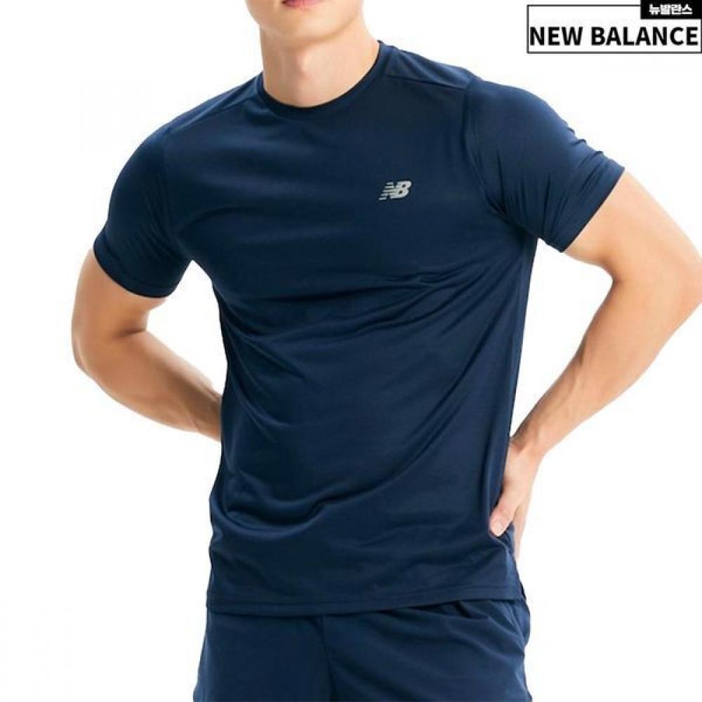 

New Balance Kids Running ShorT Sleeve T shirT Nbnee2p161 59 navy/95