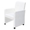 White Swivel Chair (pack of 2) 60347