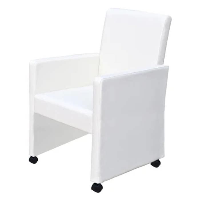 White Swivel Chair (pack of 2) 60347